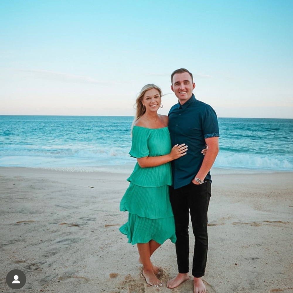 Green Layered Dress